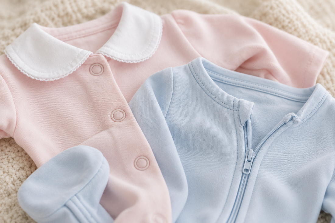 Zippers, Snaps or Buttons: What's Best for Newborn Clothes?