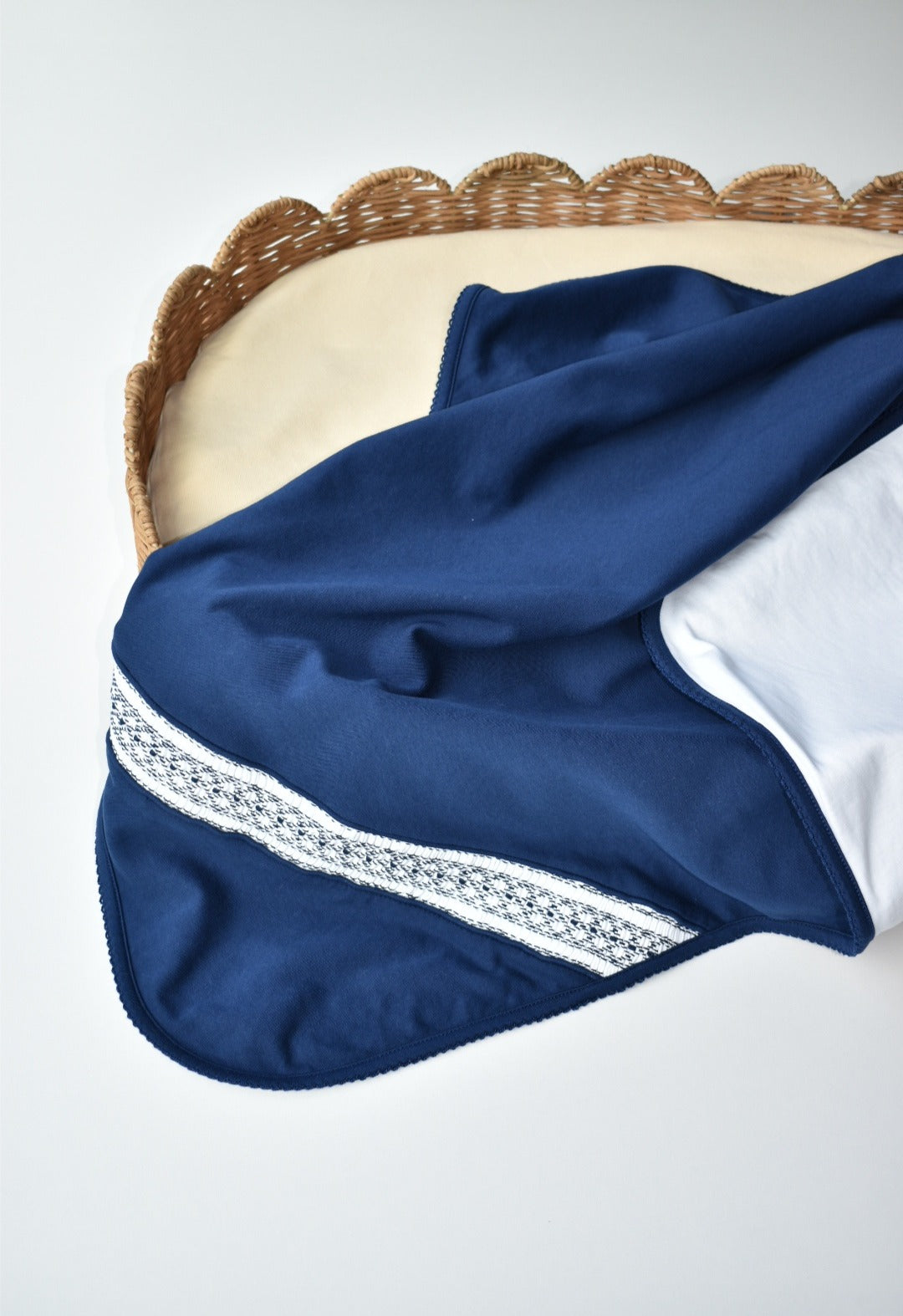 Heritage – Hand-Smocked Pima Cotton Blanket