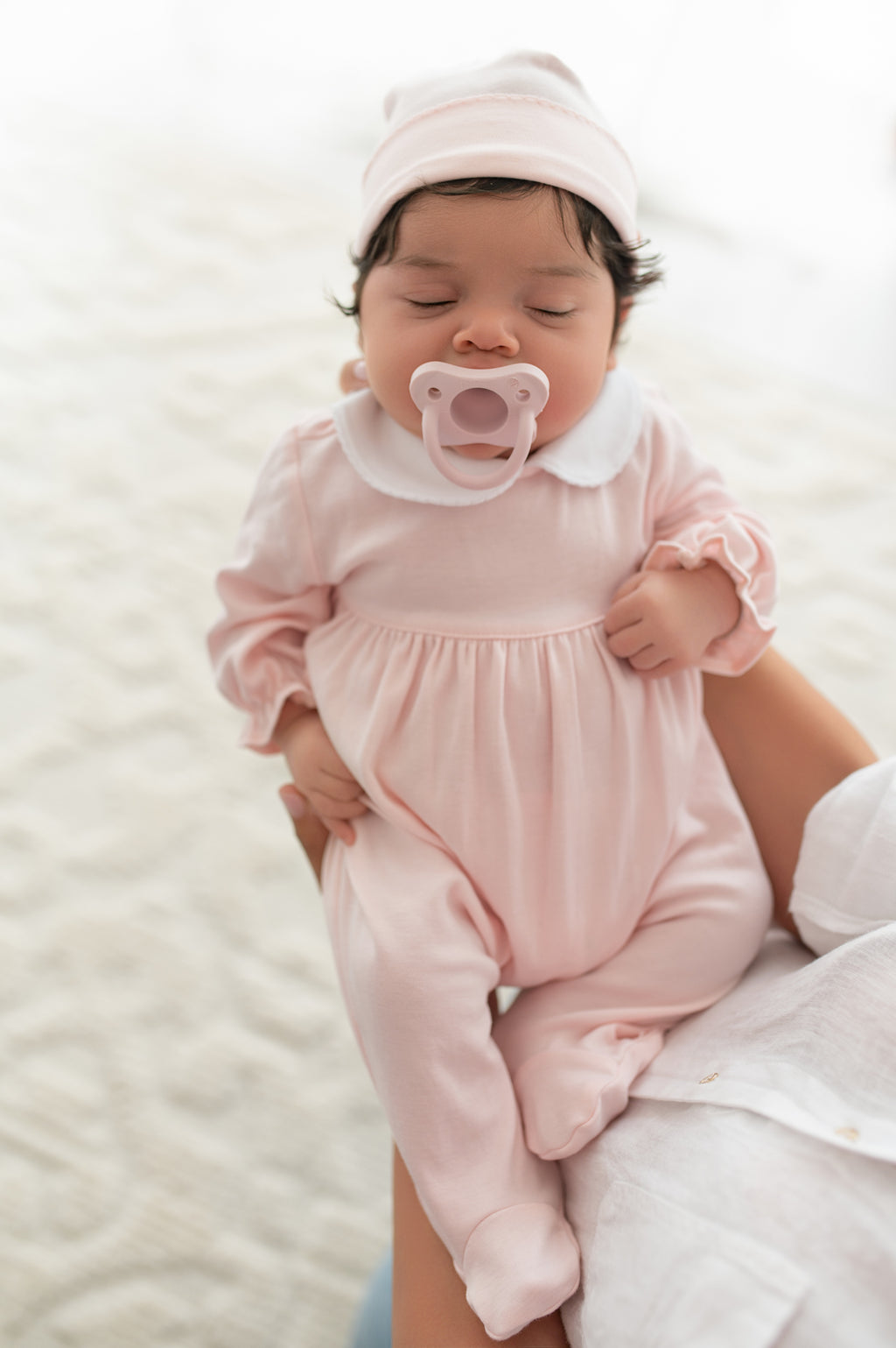 Rose – Pima Cotton Footie