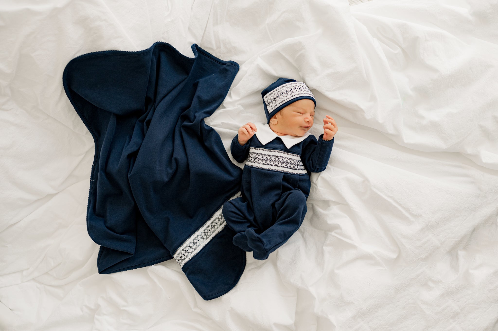 Heritage – Hand-Smocked Pima Cotton Gift Set