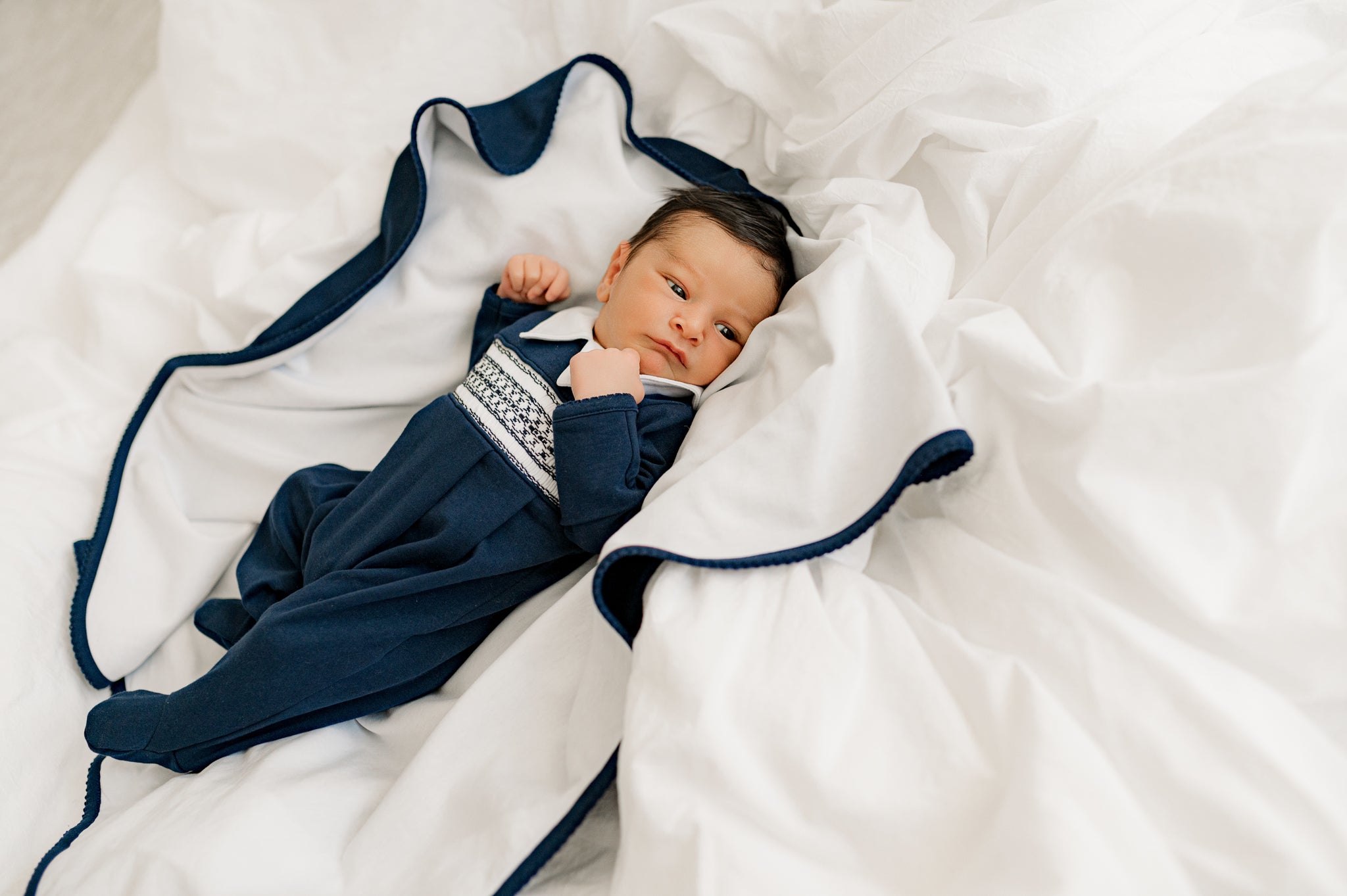 Heritage – Hand-Smocked Pima Cotton Gift Set